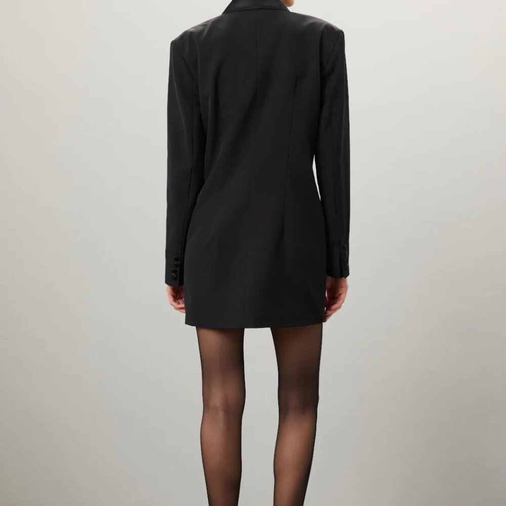Bardot Joelle Tuxedo Dress, L - Picture 4 of 11